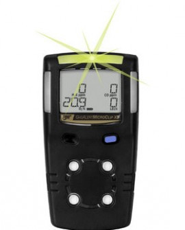 Honeywell BW MicroClip XL Series Multi-Gas Detector, %LEL/O2/CO, black