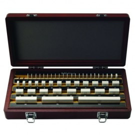 Mitutoyo 516-340-26 Metric Gauge Block Rectangular Ceramic Set, grade AS-2