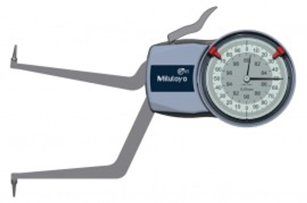 Mitutoyo 209-309 Internal Dial Caliper Gauge, 80 to 100 mm