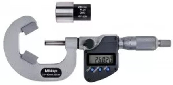 Mitutoyo 314-253-30 Digimatic V-Anvil Micrometer, 25 to 40 mm