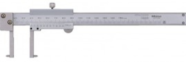 Mitutoyo 536-146 Metric Vernier Point Jaw Inside Caliper, 20 to 150 mm