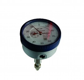 Mitutoyo 1162A Series 1 Back Plunger Dial Indicator, 5 mm, reverse reading