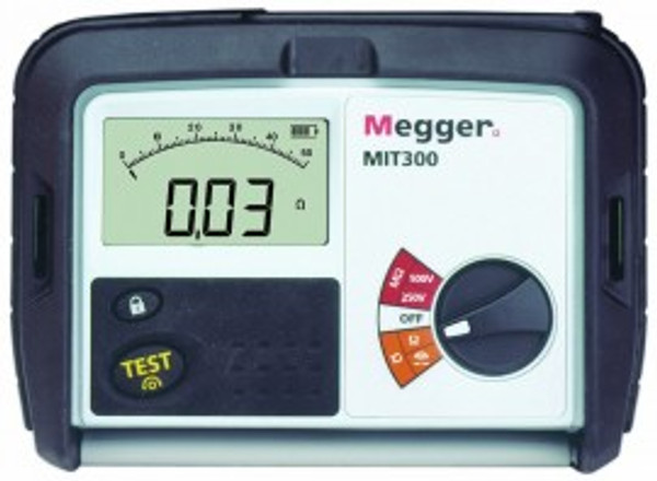 Megger MIT300-EN Insulation and Continuity Tester, 500 V