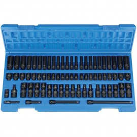 Grey Pneumatic 9772 Impact Set, ¼" Drive, Standard/Deep Surface Drive
