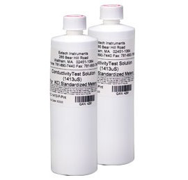 Extech EC-1413-P 1413µS Conductivity Standard, 2 Bottles