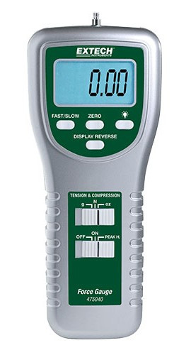 Extech 475040 High-Capacity Digital Force Gauge, 176 oz