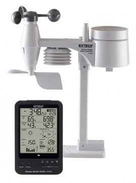 Extech WTH600-E-KIT Wireless Weather Station Kit, 868 MHz