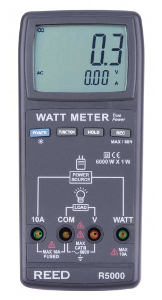 REED R5000 Watt Meter