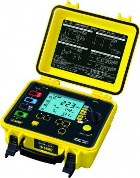 AEMC 6471 Digital Ground Resistance Tester with DataView Software, 3 and 4-Point