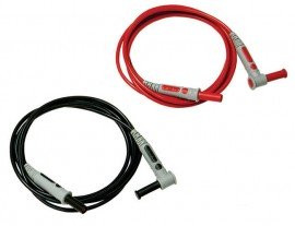 AEMC 2152.15 Screw-on Test Leads, Colour Coded, Set of 2, 5ft
