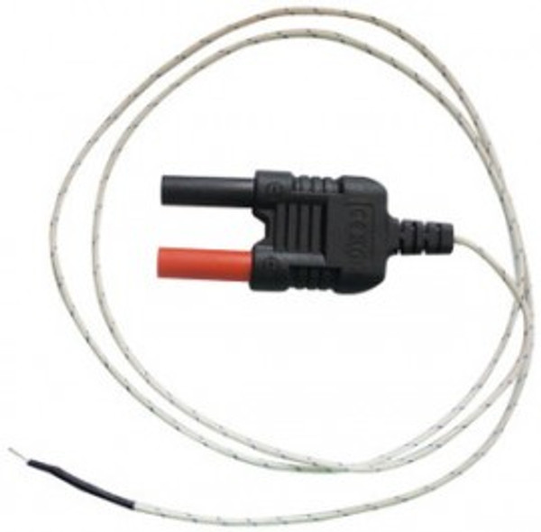 AEMC 2139.71 Replacement Type-K-Thermocouple Wire Probe, 4 mm integrated adapter
