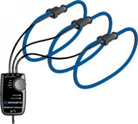 Dranetz FLEX3K36PKG-HD 4-Phase Flex Probe for Portable PQ Equipment, 30/300/3,000A, 36in