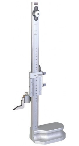 Mitutoyo 514-102 Series 514 Standard Vernier Height Gauge with Adjustable Main Scale, 0 to 300 mm, Metric