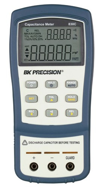 B&K Precision 830C-220V Dual Display Capacitance Meter to 200 mF, 220VAC Version