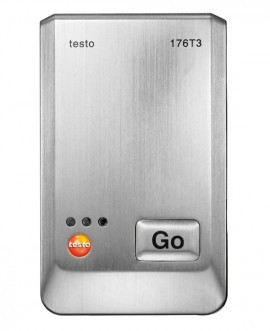 Testo 176-T3 4-Channel Metal Temperature Data Logger with 4 external TC