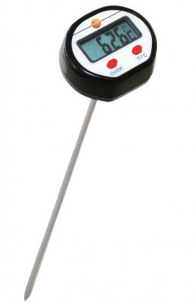 Testo 0560-1110 Immersion and Penetration Thermometer, 4.88"