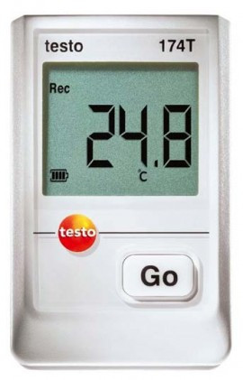 Testo 174T 1-Channel Temperature Data Logger Kit with USB interface