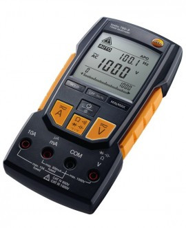 Testo 760-3 Digital Multimeter with Capacitance, TRMS, LPF, Auto Setup, Duty Cycle, Temperature, 1000V