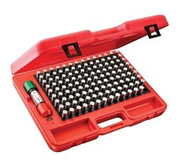 Starrett S4006-625 Precision Steel Pin Gage Set, .501 to .625" (+)