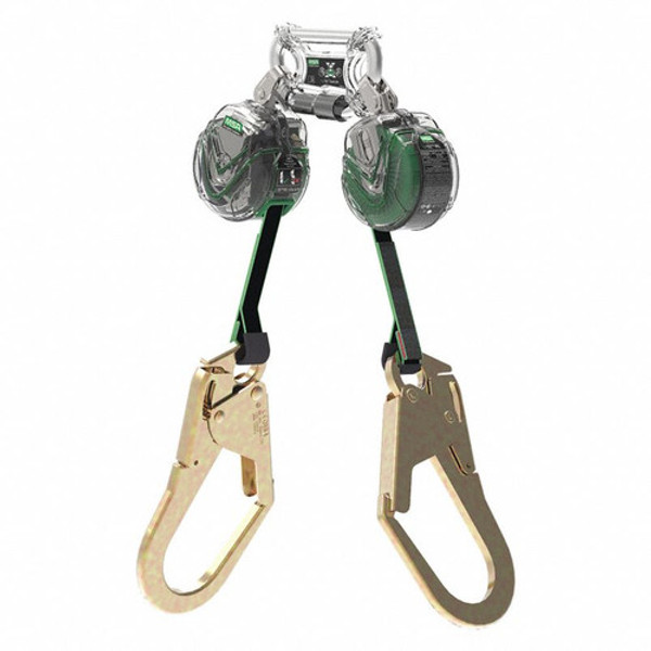 MSA 63111-00F Latchways V-TEC Mini Twin Leg Personal Fall Limiter - Each