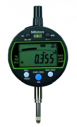 Mitutoyo 543-302B Digimatic Indicator With Peak Hold Function, 0.5" (12.7 Mm)