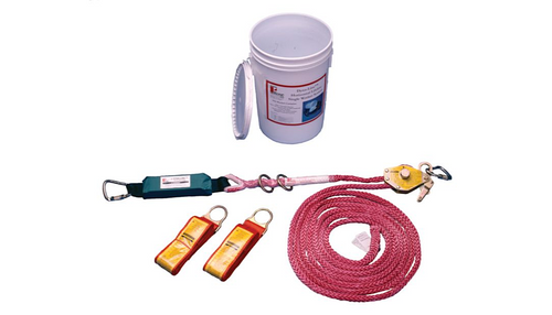 MSA 10070288 Gravity Dyna-Line Horizontal Safety Lifeline - Each