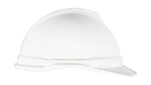 MSA 10034088 V-Gard 500 Front Brim Hard Hat, Multiple Color Values Available - Each