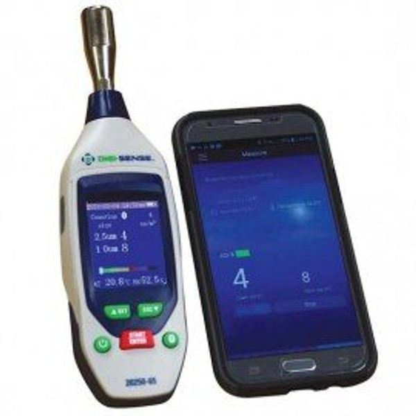 Digi-Sense 20250-65 Mini Particle Counter with Bluetooth connectivity