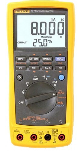 Fluke 787B CAL Process Meter with calibration certificate, 1,000 V