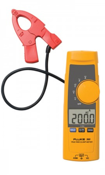 Fluke 365 Detachable Jaw True RMS AC/DC Clamp Meter, 200 A