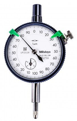 Mitutoyo 2118S-10 Series 2 Standard Dial Indicator With Lug
