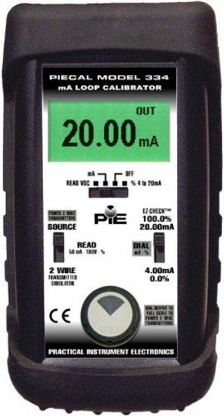 PIECAL 334 Milliamp Loop Calibrator