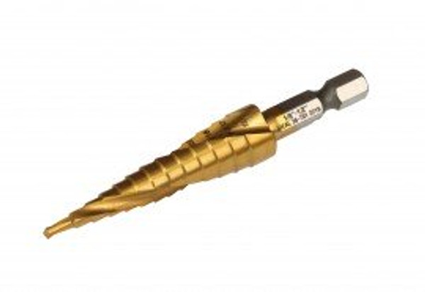 IDEAL Industries 36-701 Spiral Step Bit, 1/8 to 1/2"