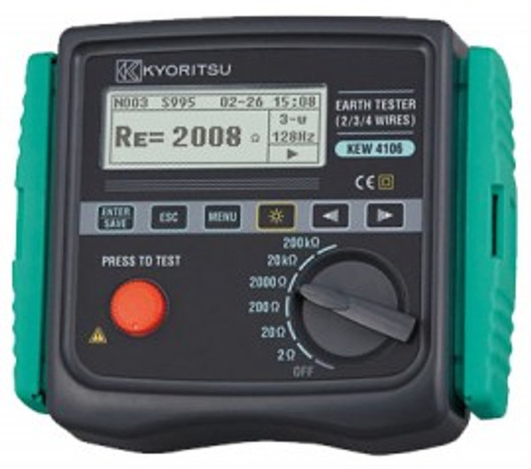 Kyoritsu 4106 Ground Resistance & Resistivity Tester