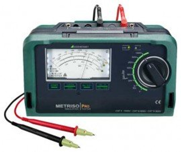 Gossen Metrawatt M550R METRISO PRO Analog Insulation Tester, 1000 V