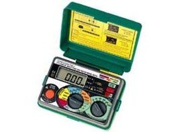 Kyoritsu 6011A 5-in-1 Continuity/Insulation/Loop Impedance/RCD/PSC Tester
