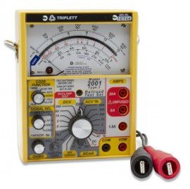 Triplett 2011-NIST Railroad Test Set with 100 and 250 Hz cab filters, includes Traceable Calibration Certificate