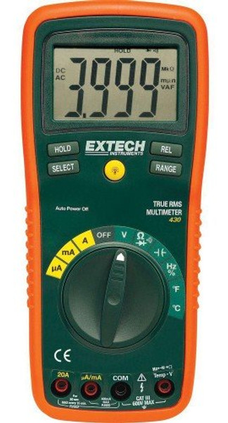Extech EX430A True RMS Autoranging Multimeter
