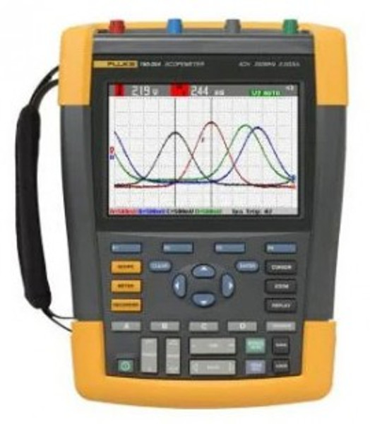 Fluke 190-504/FPC Color ScopeMeter with one-year Premium Care, 500 MHz, 4-channel