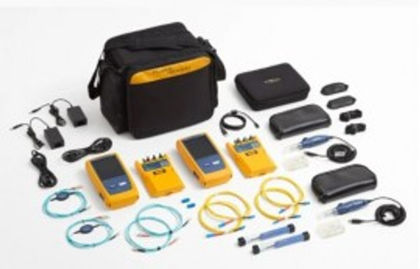 Fluke Networks CFP2-100-QI-NW CertiFiber Pro Quad OLTS V2 Kit with double ended inspection, Europe