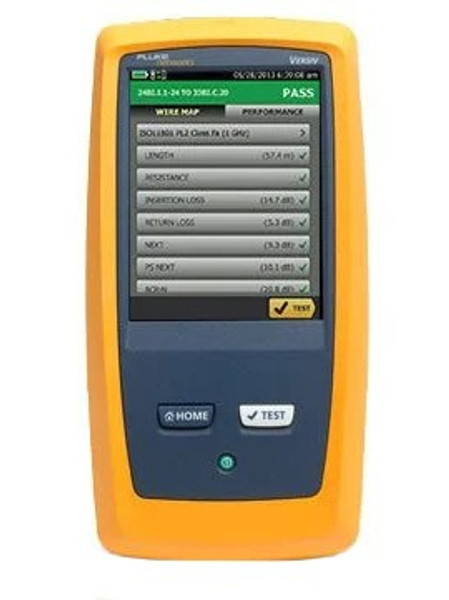Fluke Networks DSX CableAnalyzer Series Copper Cable Certifier with Wi-Fi, 1000 MHz, 1 GHz