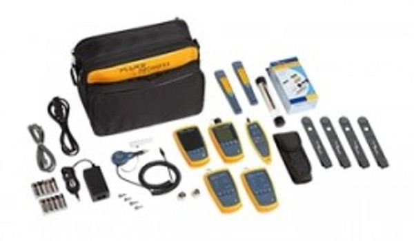 Fluke Networks FTK1475 SimpliFiber Pro Optical Power Meter with FI-500 FiberInspector and cleaning kit