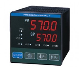 Precision Digital PD554-6RA-03 Nova Ramp and Soak Controller, relay/current output, 3/16 DIN
