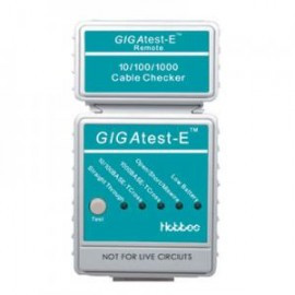 Hobbes E-650-R GIGAtest-E LAN Network Cable Tester