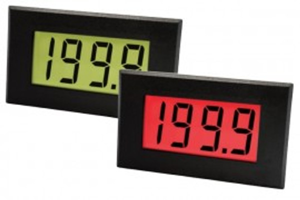 Lascar DPM 942-FPSI Large Current Loop LCD Meter with red/green programmable backlighting