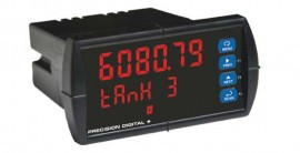 Precision Digital PD6088-7H4 ProVu Decimal Display Super Snooper Modbus Scanner with SunBright, 4 relays, 12 to 24 V