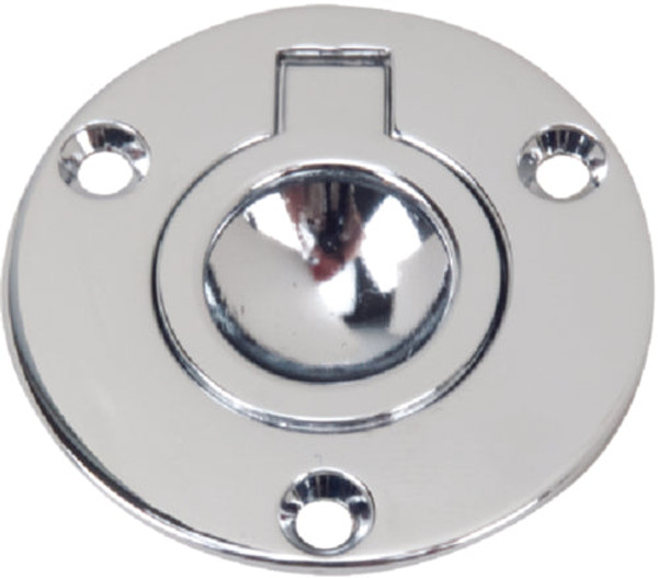 Perko 1232DP1CHR Flush Round Ring Pull 1-5/8