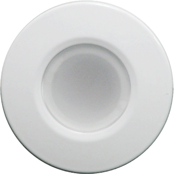Lumitec Orbit Flush Mount Down Light - Blue Non-Dimming, Red Non-Dimming & White Dimming w/White Housing