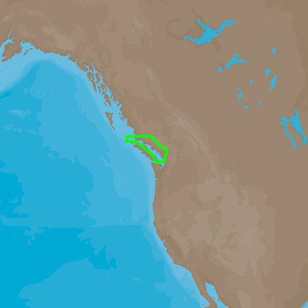 C-MAP  4D NA-D957 San Juan Islands to Nigei Island