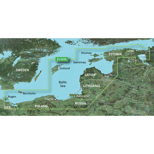 Garmin BlueChart® g2 HD - HXEU065R - Baltic Sea East Coast - microSD/SD
